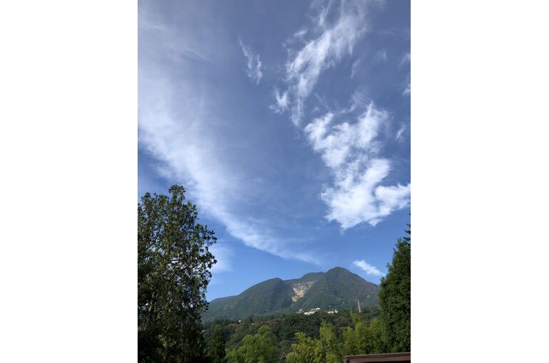 箱根の空