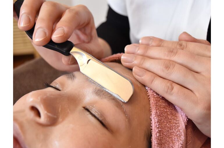 シェービング風景